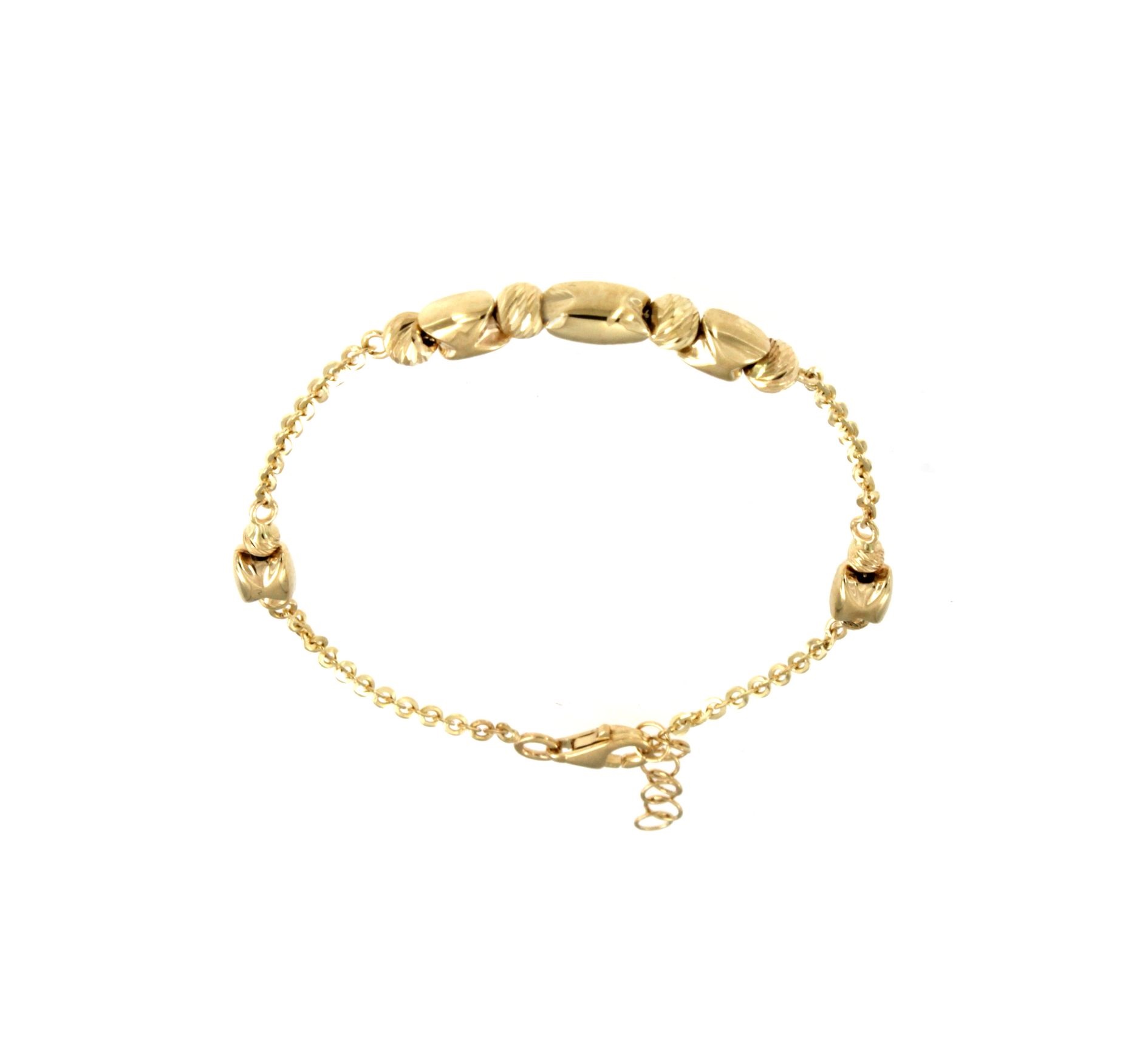 #4926Br Fancy Gold Bracelet