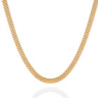 Sterling Silver Bismark Chain Gold Plated