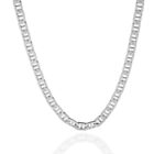 Sterling Silver 6mm Mariner Chain
